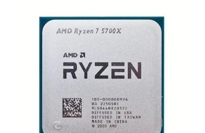Internacional Processador AMD Ryzen 7 5700X, 3,4 GHz, 8 núcleos, 16 threads, cache de 32 MB, soquete AM4, OEM sem cooler