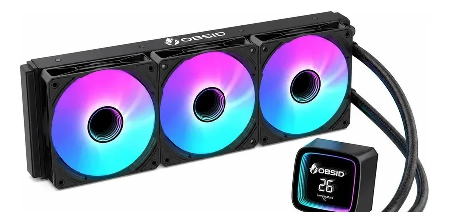 Water Cooler Obsid Pro 360 Digital Argb Amd E Intel 360mm