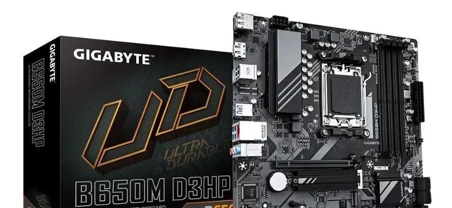 Placa Mãe Gigabyte B650m D3hp - Soquete Am5 - Micro Atx