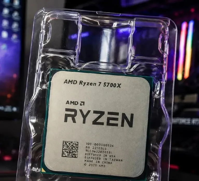 Processador Amd Ryzen 7 5700x Oem Sem Cooler