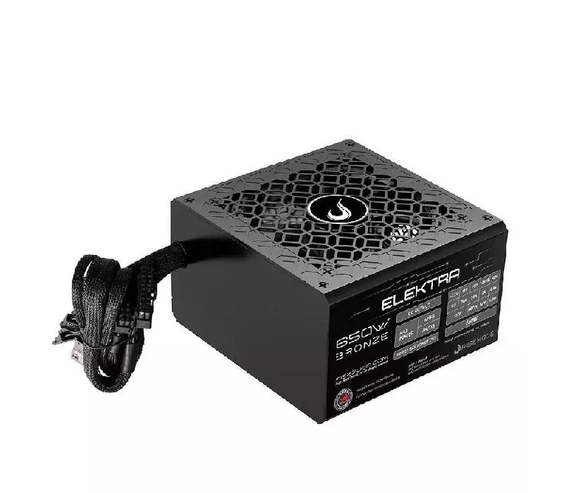 Shopee  lojagigantec - Fonte Gamer Rise Mode Elektra 650W 80 Plus Bronze PFC Ativo - RM-PSU-ELK-650-B