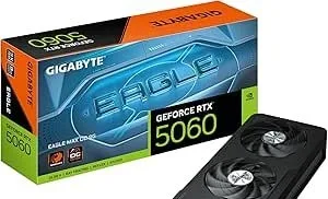 Amazon  Amazon - Gigabyte RTX 5060 Eagle Max OC Placa de Vídeo 8GB GDDR7 NVIDIA GeForce