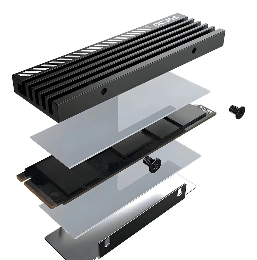 Dissipador De Calor Heatsink Para SSD M.2 Nvme 2280 Pcyes