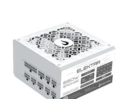 Fonte Gamer Rise Mode Elektra 650W 80 Plus Bronze PFC Ativo Full Modular - RM-PSU-ELKM-650-W
