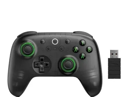Controle 8BitDo Ultimate 2C, Analógicos Hall Effect, Sem Fio, PC, Windows 10, 11, Steam Deck, Raspberry Pi, Android