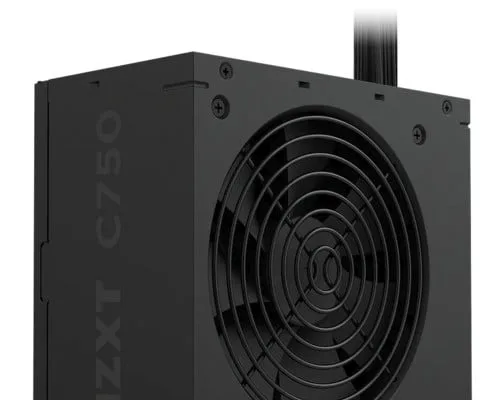 Fonte NZXT C750 Bronze, 750W, 80 Plus Bronze, PFC Ativo, ATX 3.1, Preto, PA-7B3BB-US