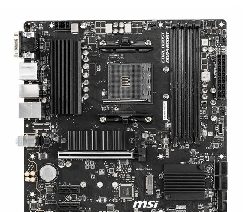 Placa Mae MSI B550M PRO-VDH, DDR4, Socket AM4, M-ATX, Chipset AMD B550, B550M-PRO-VDH