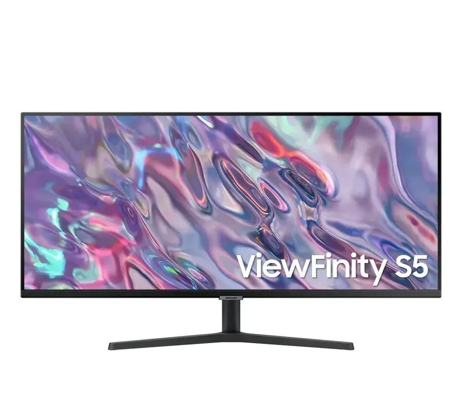 Monitor Samsung ViewFinity S5 34 Uwqhd VA LS34C500GALMZD 100Hz 5GTG HDMI Headphone Display Port