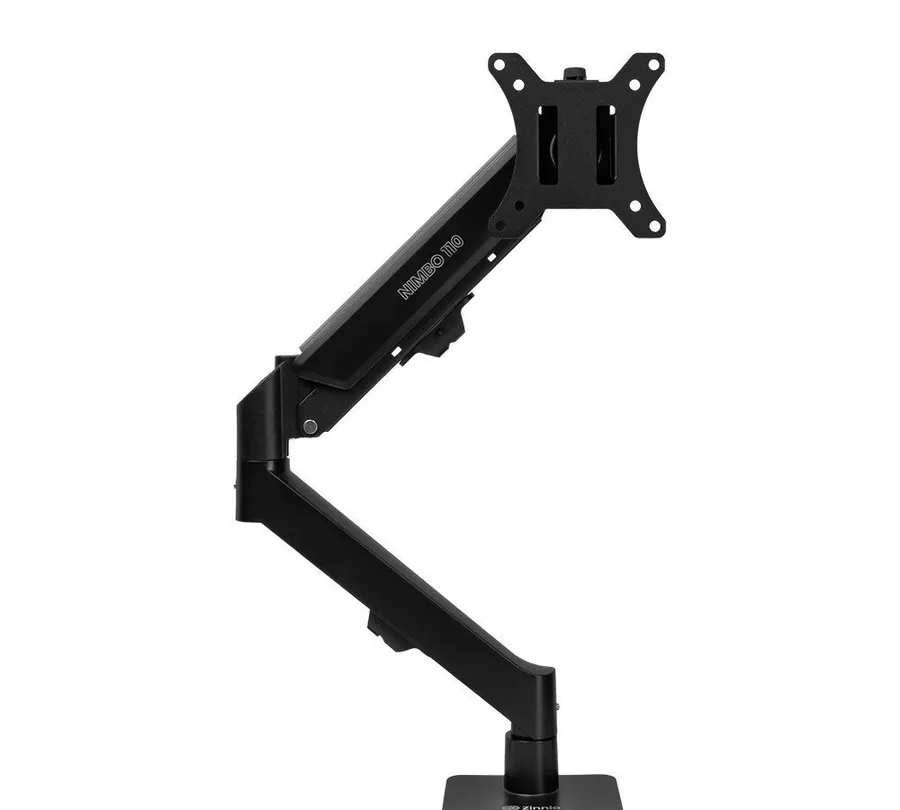 Suporte Articulado Para Monitor 13 a 32 Pistão a Gás Ajustável Zinnia Nimbo 110 Preto