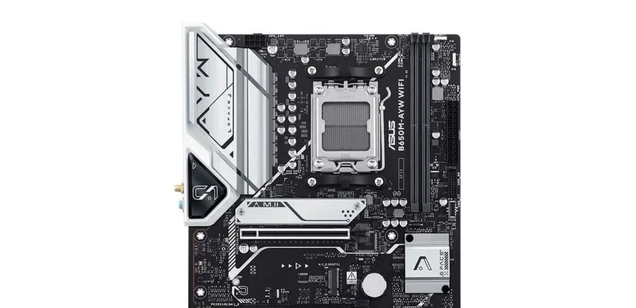 Placa Mãe Asus B650M-Ayw WIFI, DDR5, Socket AMD AM5, M-ATX, Chipset AMD B650 B650M-Ayw-WIFI