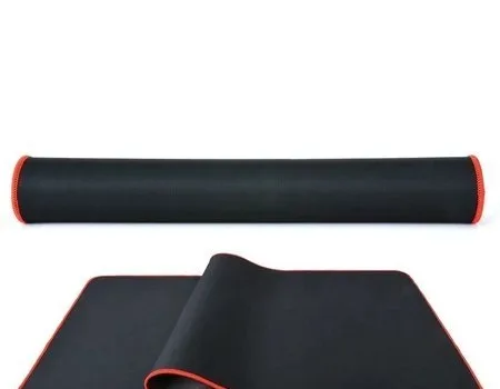 MousePad Gamer Speed Borda Vermelha Costurada 70 X 30 X 0.3cm
