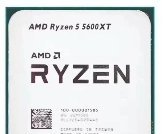 Ryzen 5 5600XT AMD AM4 4.7 GHz 6 Cores 12 Threads novo SBox