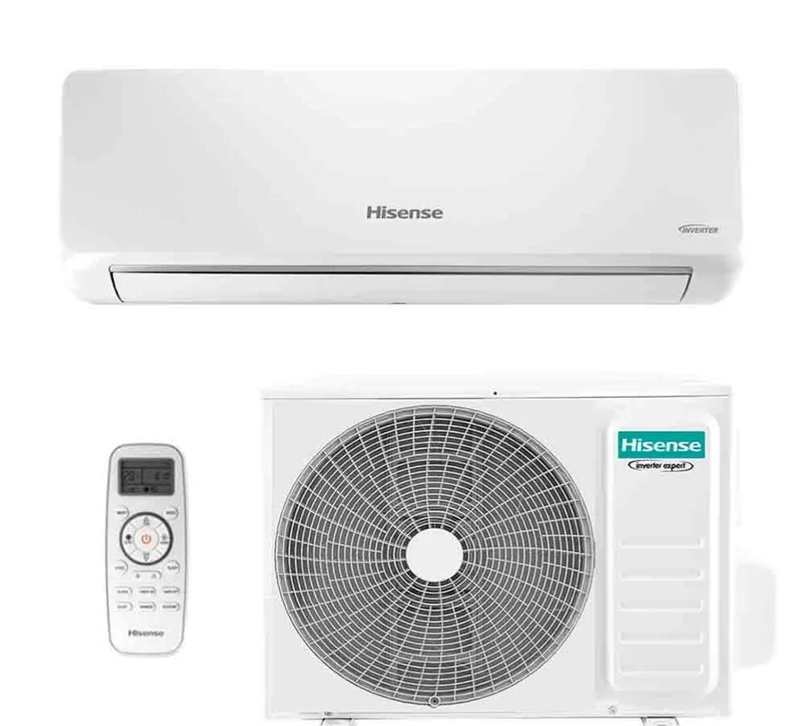 Ar Condicionado Split Inverter Hisense R-32 Hi-wall 9000 Btus Quente e Frio Wi-fi 220v