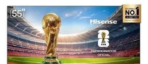 Hisense Smart Tv 4K 55 Polegadas 55A6NV com Dolby Vision, HDR10, HLG, Dolby Gaming, Film Maker, DTS Virtual X, Compatibilidade Alexa e Google Home
