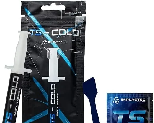 Pasta Térmica TS - COLD 10,5 WMK Seringa 4G - IMPLASTEC
