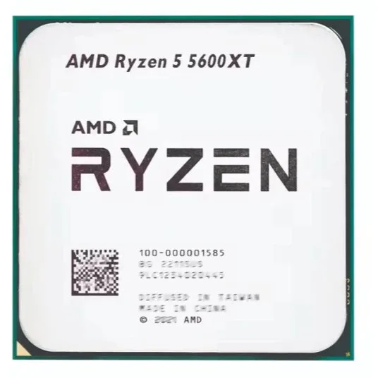 Ryzen 5 5600XT AMD AM4 4.7 GHz 6 Cores 12 Threads novo SBox