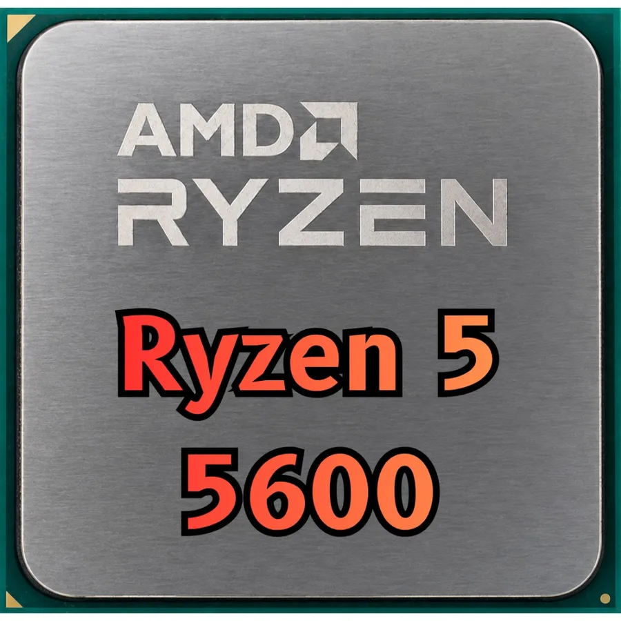 Processador AMD Ryzen 5 5600, 3.5GHz 4.4GHz Max Turbo, Cache 35 MB, AM4, Sem Cooler