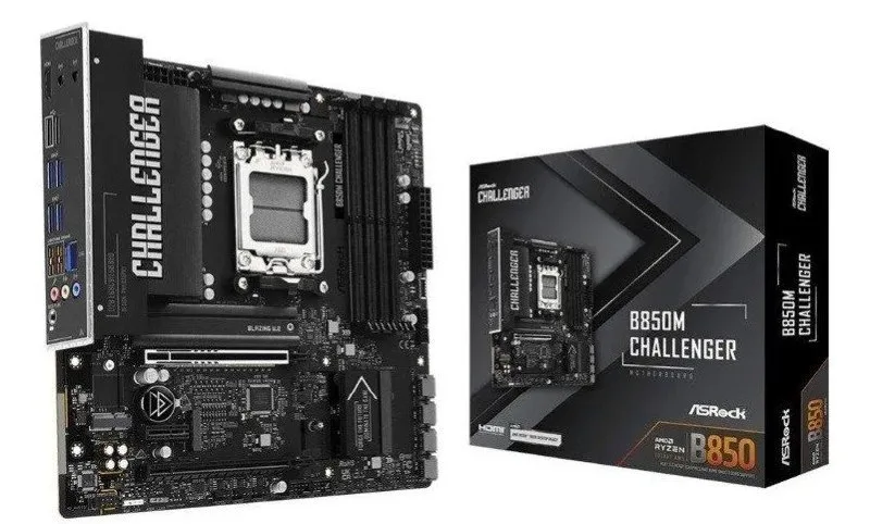 Placa-mãe Asrock B850m Challenger Am5 Micro Atx Ddr5
