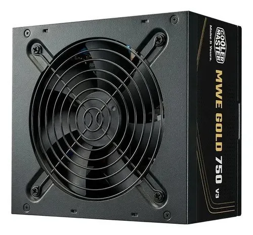 Fonte Cooler Master Mwe 750 V3 750w Atx 3.1 Preto
