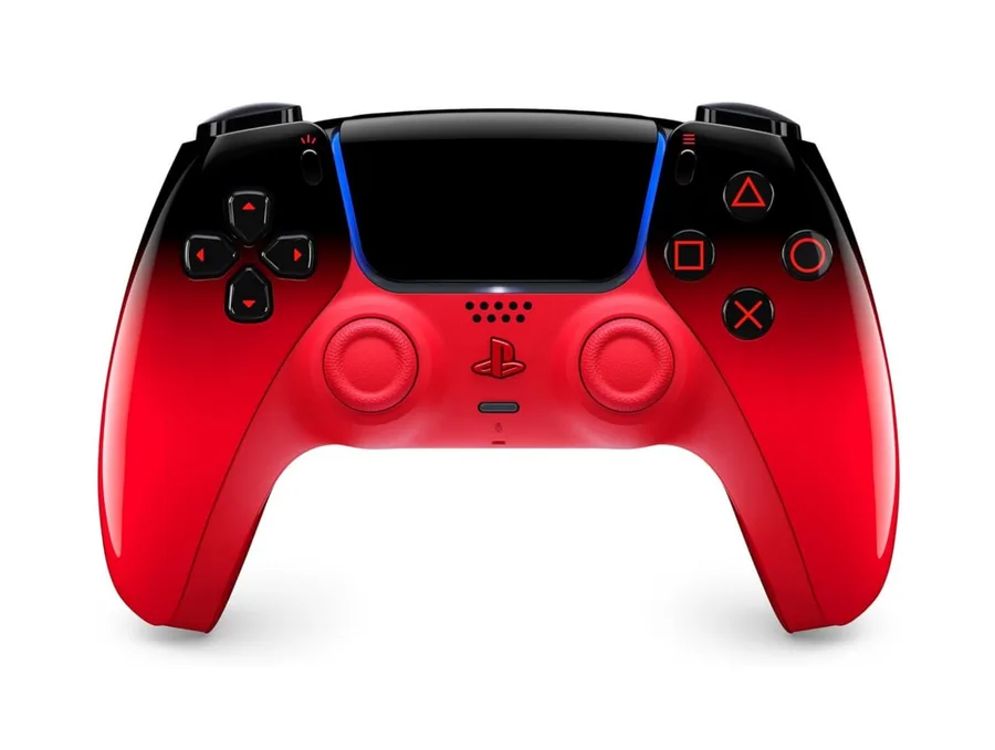 Controle sem fio PlayStation DualSense  Techno Red