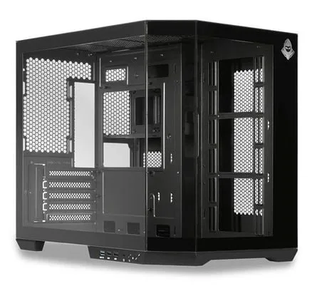 Gabinete Gamer Aquário Mancer CV700L, Mid Tower, Lateral De Vidro, Preto, MCR-CV700L-BK