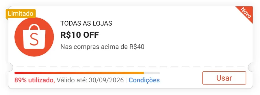 Cupom Shopee