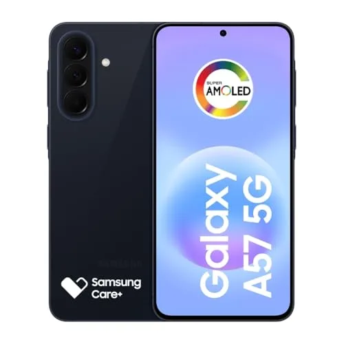 Celular Samsung Galaxy A57 5G 128GB, 8GB RAM, Câmera 50MP, IP68, Super AMOLED 6.7, Recursos AI Azul Escuro