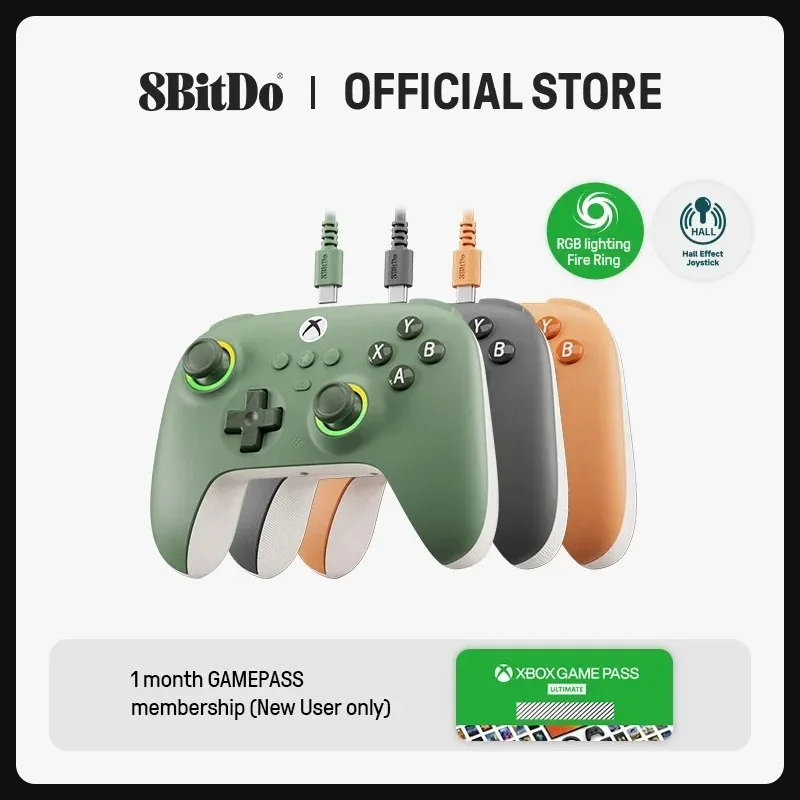 Controle 8BitDo Xbox Ultimate C com Hall Effect