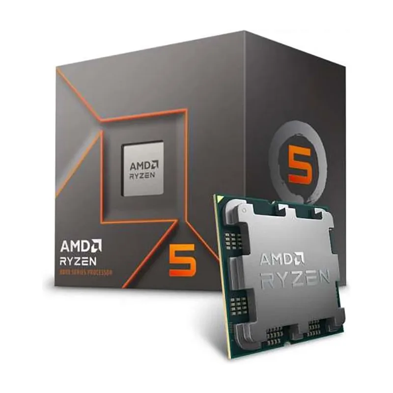 Processador AMD Ryzen 5 8400F AM5 6 Cores 12 Threads 4.7 GHz 22 MB CacheSem VídeoCom Cooler
