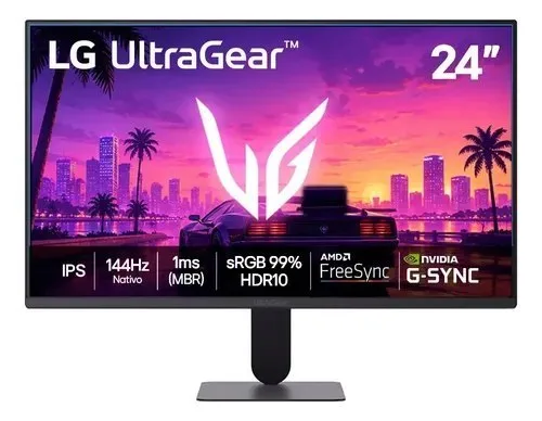 LG UltraGear 24G411B-B 24  - Preto