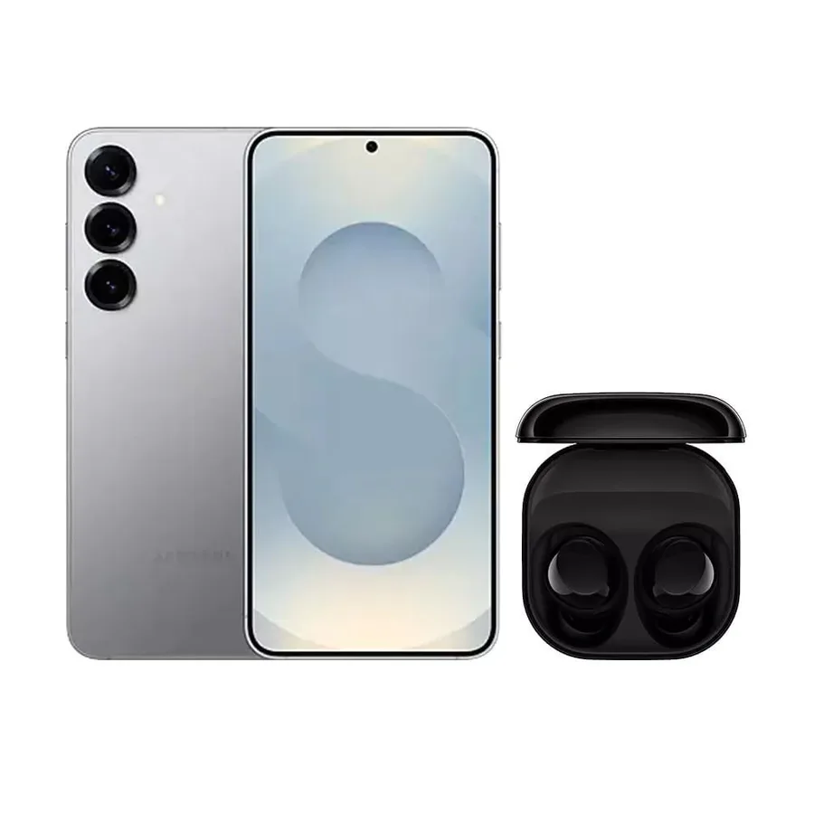 Galaxy S25 512GB - Prata  Galaxy Buds Core - Preto