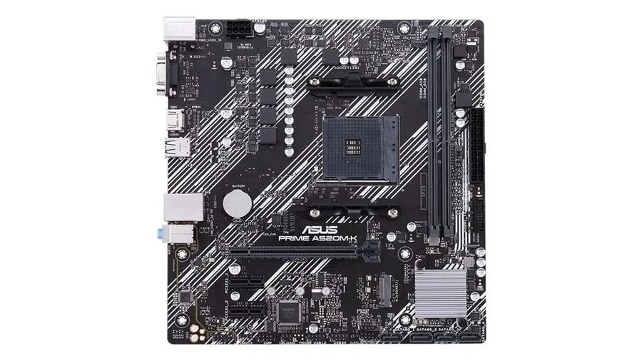 Placa Mãe Asus para AMD AM4 Prime A520M-K 2xDDR4 mATX - 90 MB
