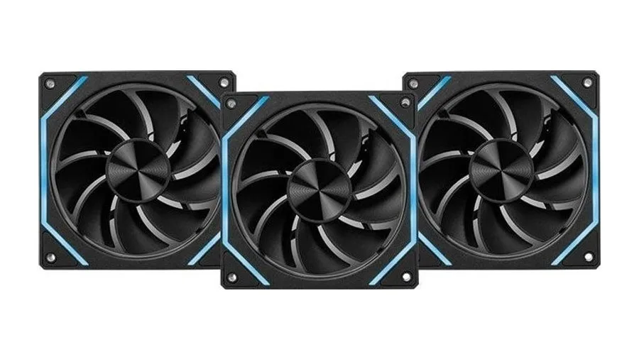 Kit Ventoinhas Pichau Ventus NX Reverse, ARGB, 3x120mm, Preto, PCH-VTNXR3-BK01