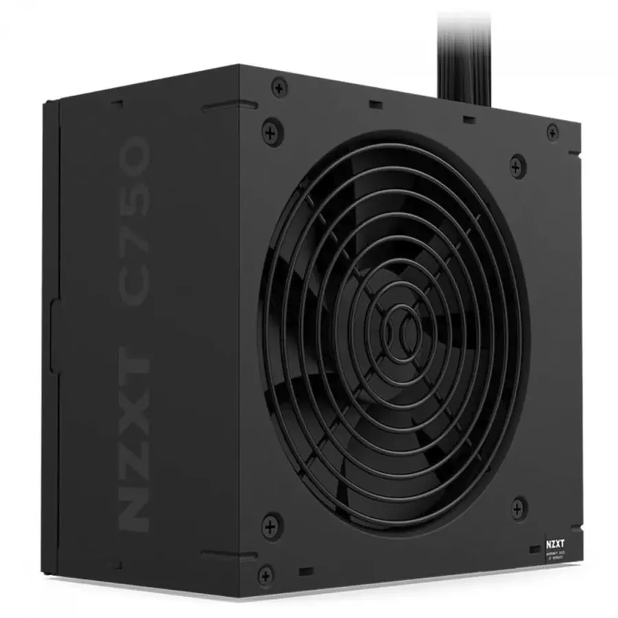 Fonte NZXT C750 Bronze, 750W, 80 Plus Bronze, PFC Ativo, ATX 3.1, Preto, PA-7B3BB-US