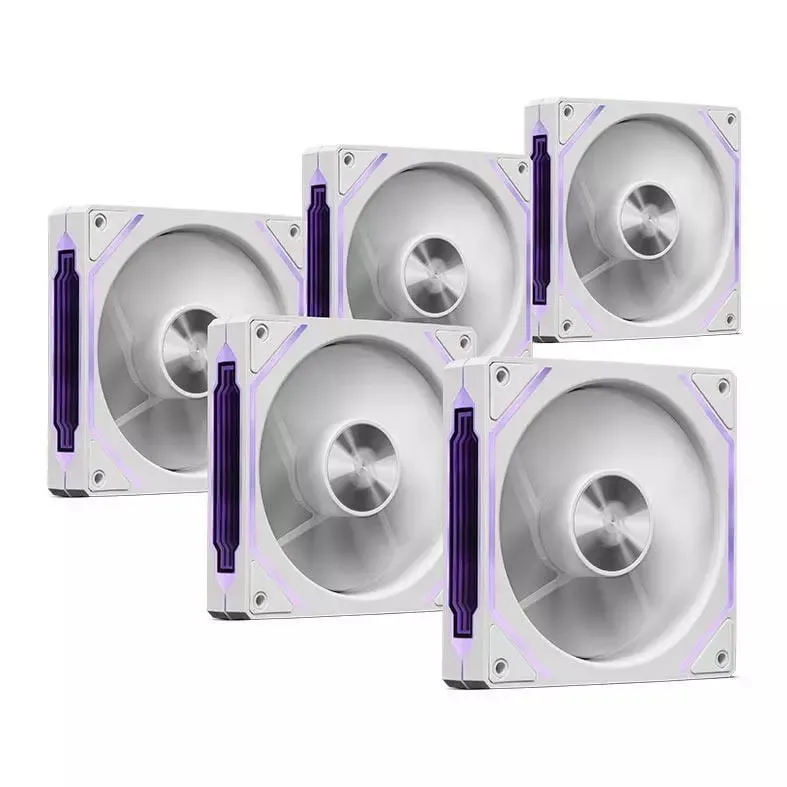 Kit Ventoinha Pichau Ventus NX, ARGB, 5x120mm, Branco, PCH-VTNX5-WH01