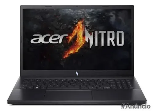 Notebook Gamer Acer Nitro V15 ANV15-41-R6J0 AMD Ryzen 7 7735HS 8GB RAM 512GB SSD RTX 4050 Linux 15.6