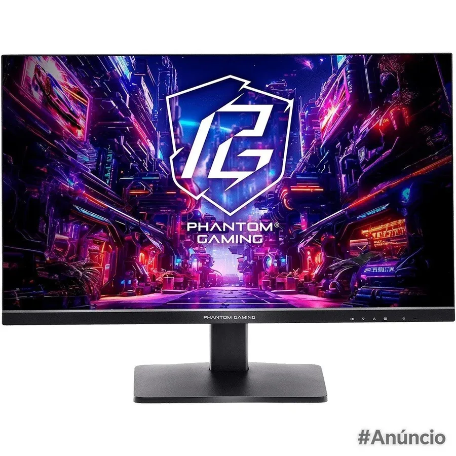 Monitor Gamer Asrock Phantom 27 Qhd 180Hz 1Ms Ips Freesync Premium Hdr 400 Displayport E Hdmi Preto Pg27Qft1B