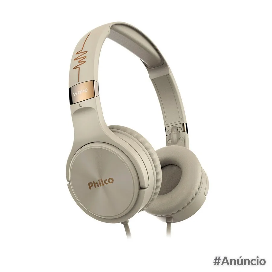 Fone de Ouvido Philco PFO02G Wave Flat