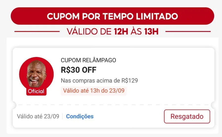 Cupom Shopee