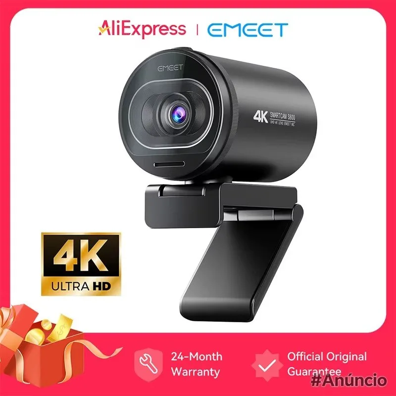 Webcam 4K EMEET S600