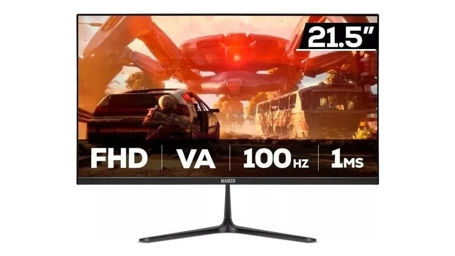 Monitor Gamer Mancer Horizon Z2S, 21.5 Pol, VA, FHD, 1ms, 100Hz, HDMIVGA, MCR-HZN21S-BL3