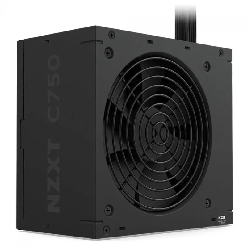 Fonte NZXT C750 Bronze, 750W, 80 Plus Bronze, PFC Ativo, ATX 3.1, Preto, PA-7B3BB-US