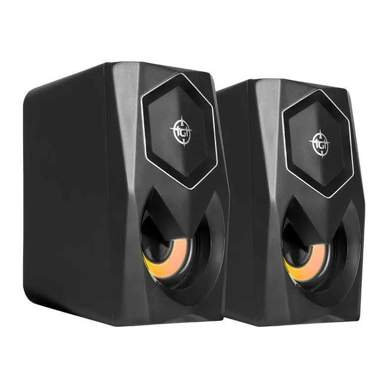 Caixa de Som TGT Sentry, Rainbow, 2x3W RMS, Preto, TGT-STY-RBW02