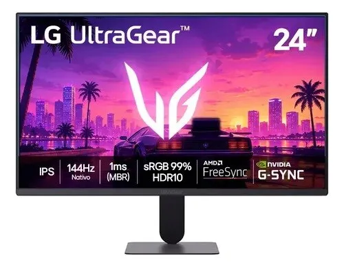 LG UltraGear 24G411B-B 24  - Preto