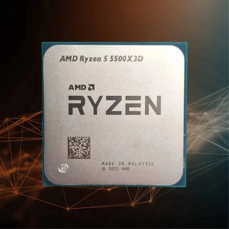 AMD Ryzen 5 5500X3D, 4.0GHz Max Turbo, Cache 96 MB, AM4, Novo SBox