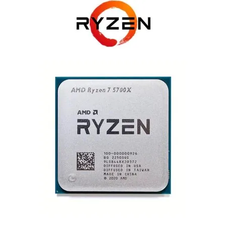 5700x Processador Ryzen 7 5700x 3.4ghz 4.6ghz Max - Novo SBox