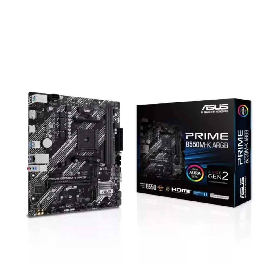 Placa Mãe Asus Prime B550M-K ARGB 90MB1GC0-M0EAY0