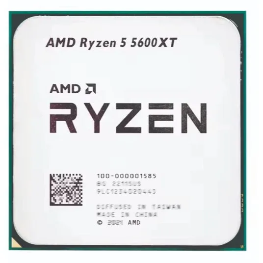 Ryzen 5 5600XT AMD AM4 4.7 GHz 6 Cores 12 Threads novo SBox