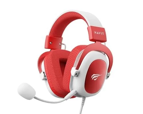 Havit Headphone Fone de Ouvido H2002d Red Gamer