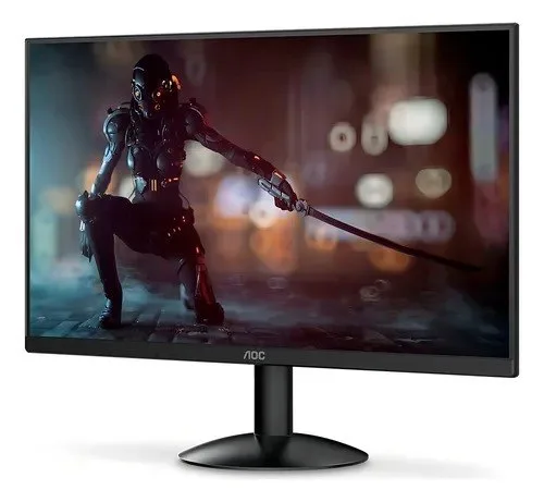 Monitor gamer Aoc Série B30 21.5 Full Hd Gaming 120hz 1ms 22b30hm23 cor preto